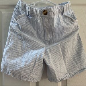 Tommy Bahama Blue and White Striped Shorts